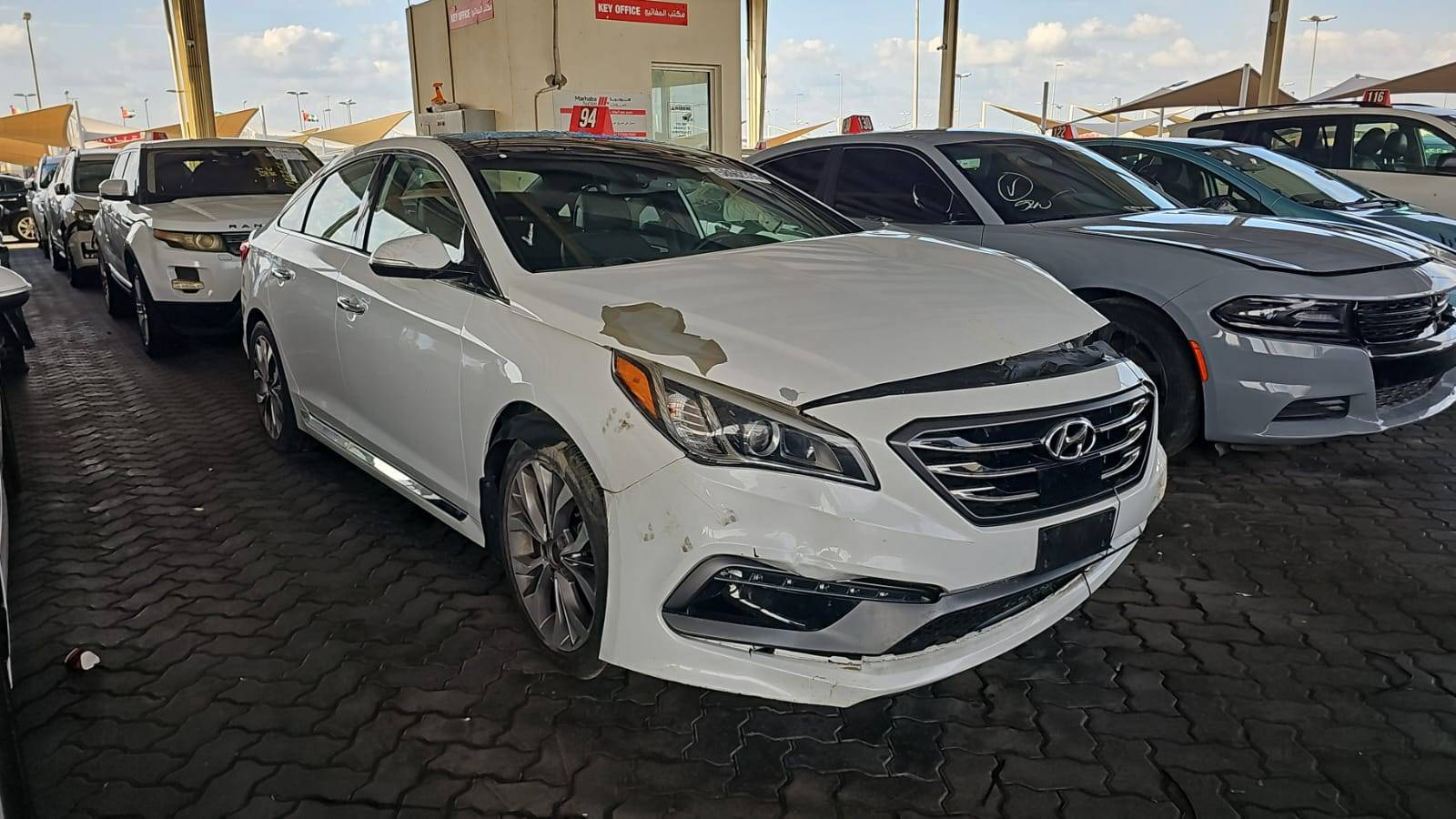 HYUNDAI SONATA SPORT 2017 - Marhaba Auction Used Cars - Image 9