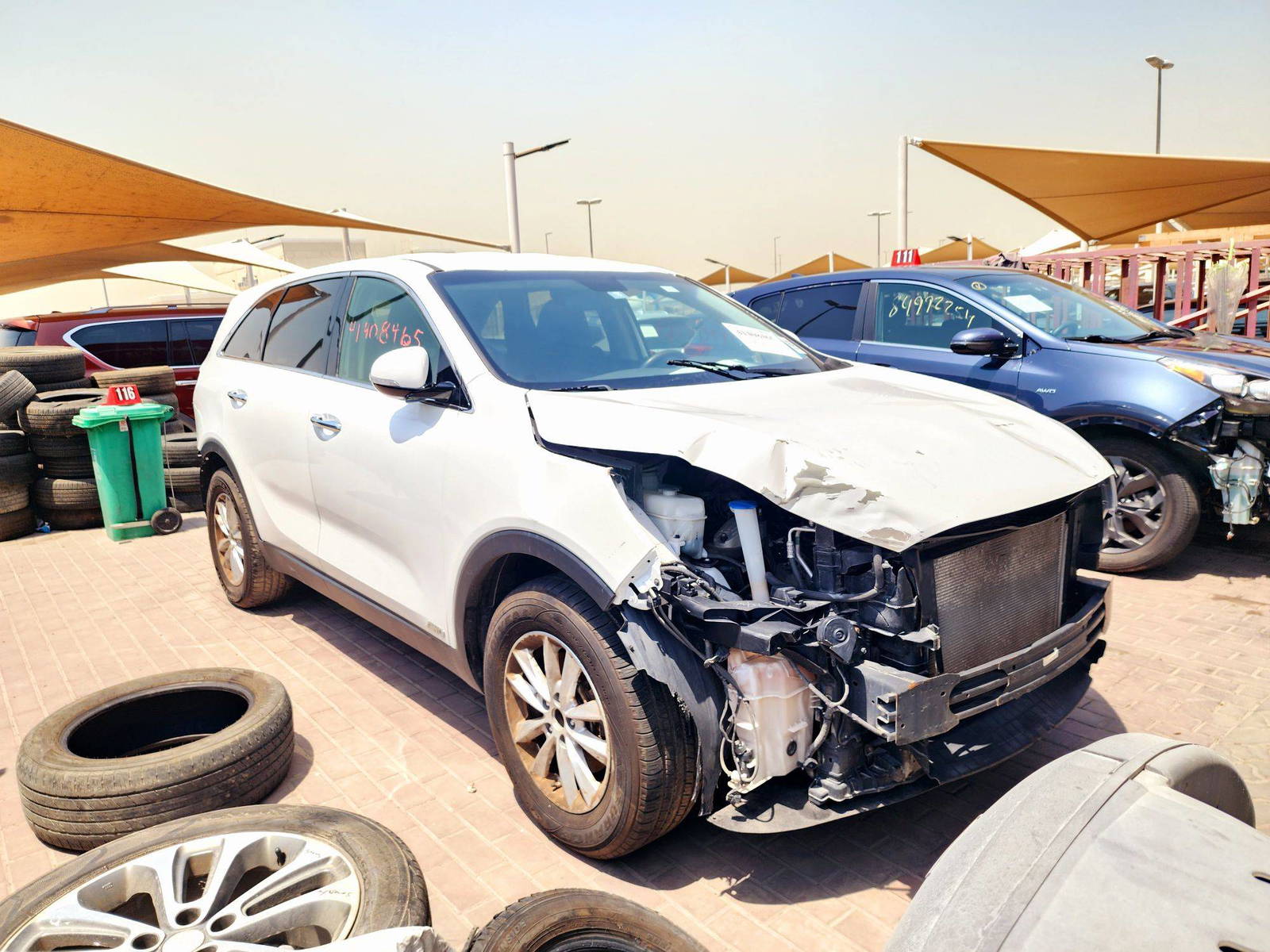 2019 KIA SORENTO — 95537 Miles — Lot 9KG552847 — Souq - Marhaba Auctions Used Cars - Image 4