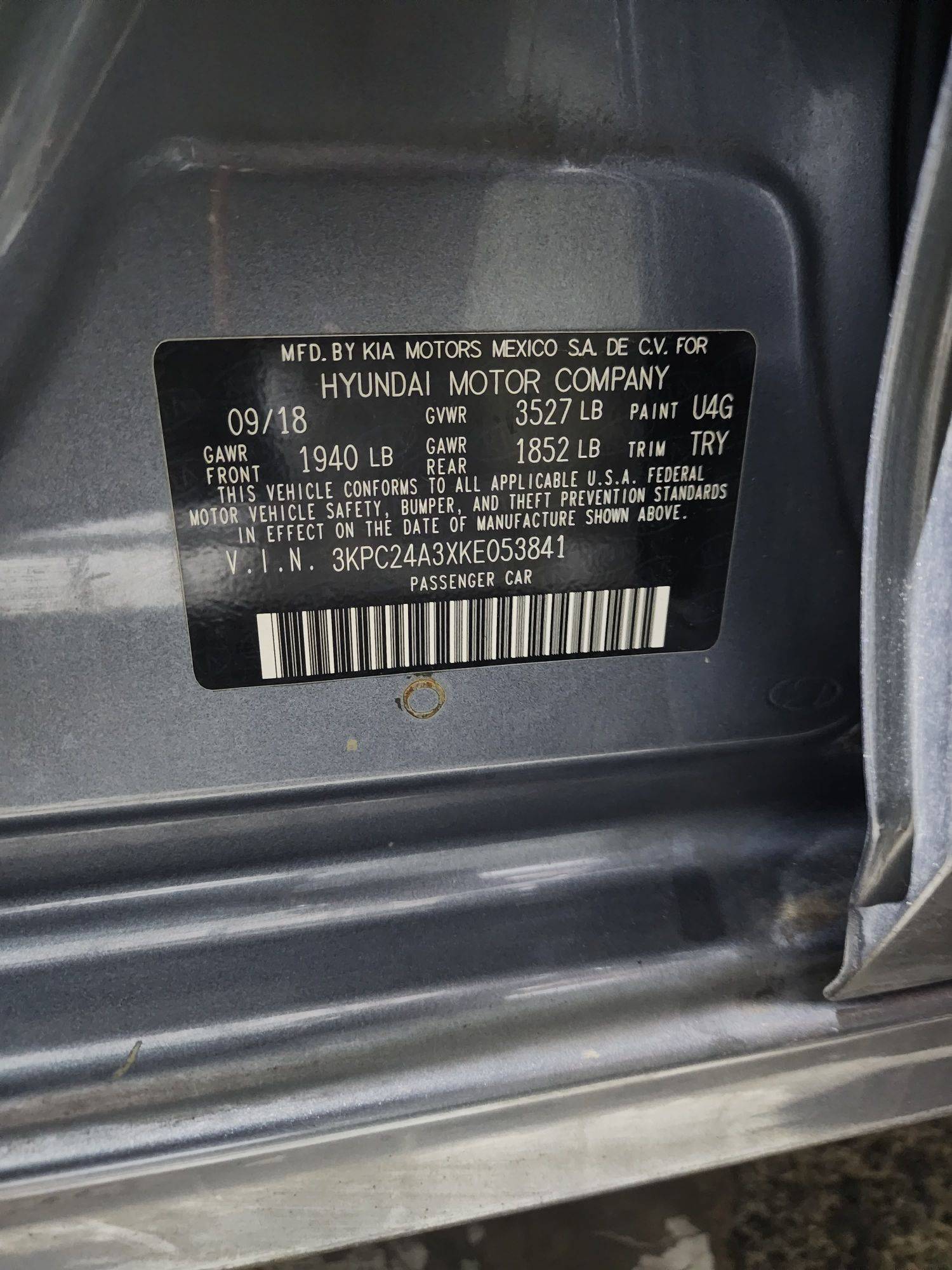 HYUNDAI ACCENT 2019 - Marhaba Auction Used Cars - Image 10