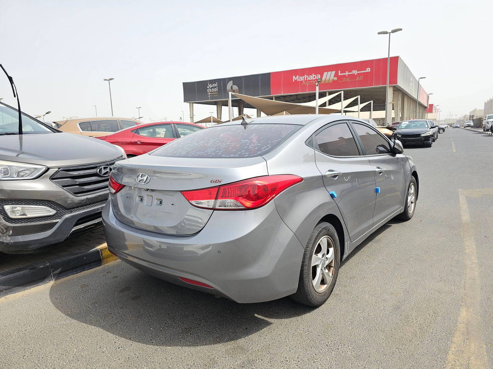 2013 HYUNDAI AVANTE — 143386 KM — Lot 639883 — Souq - Marhaba Auctions Used Cars - Image 4