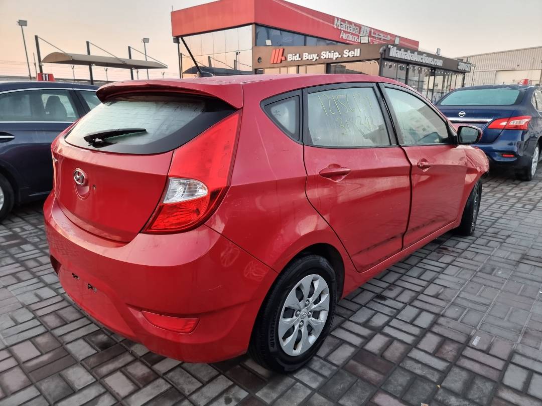 2017 HYUNDAI ACCENT — 196794 KM — Lot 12156139 — Ind. 12 - Marhaba Auctions Used Cars - Image 3