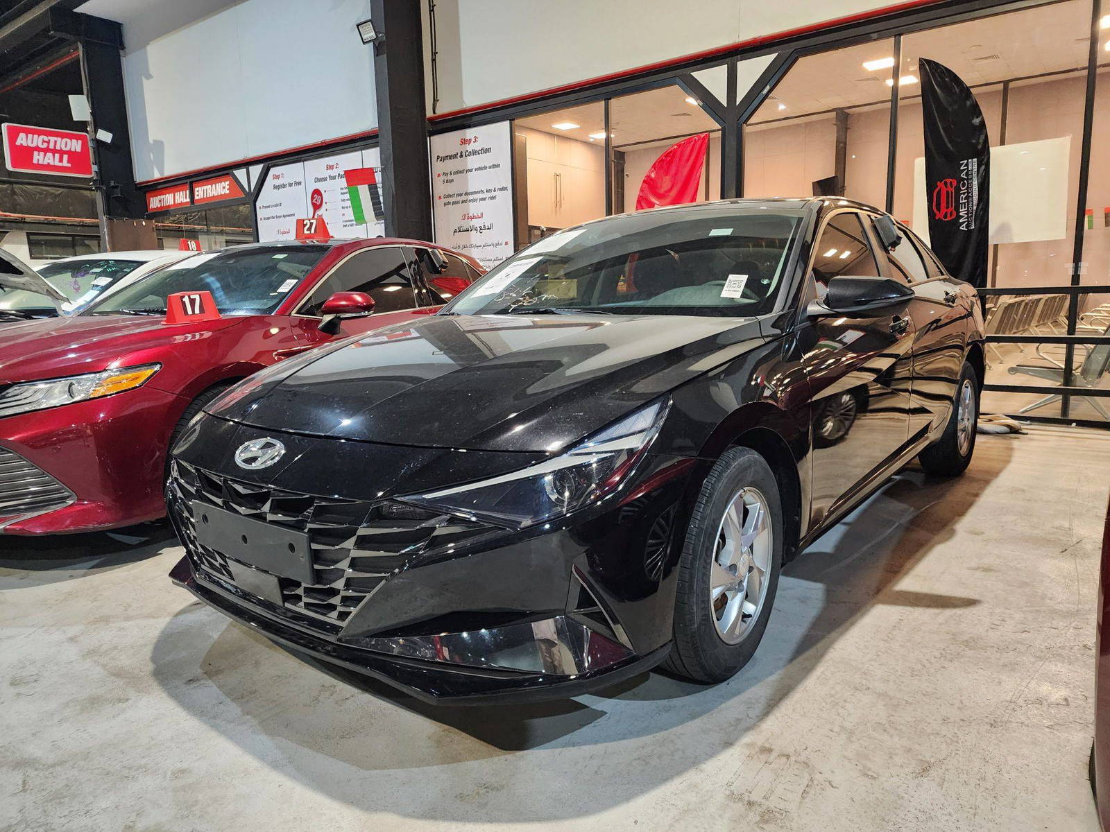 2021 HYUNDAI AVANTE — 123455 KM — Lot 011546 — Ind. 12 - Marhaba Auctions Used Cars - Image 4