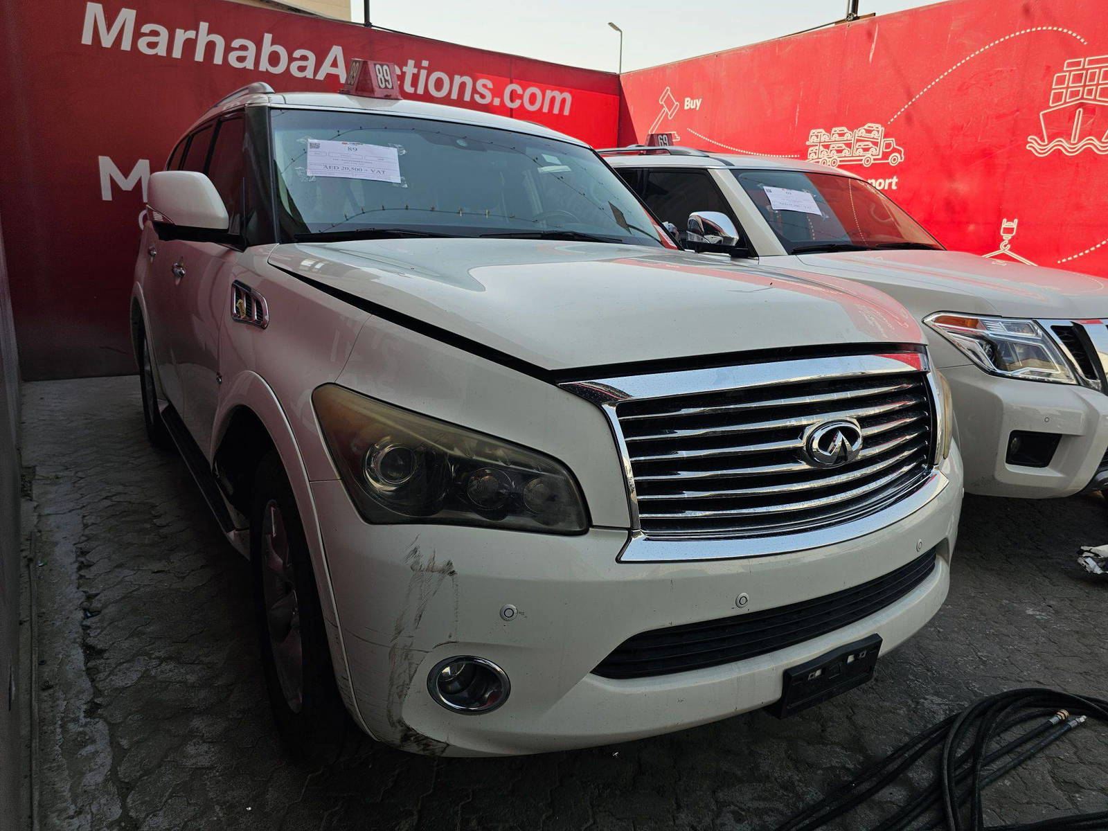 INFINITI QX80 2014 - Marhaba Auction Used Cars - Image 4