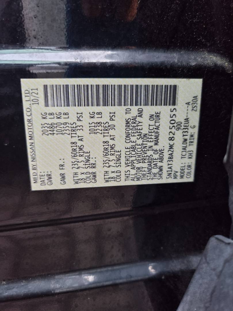 NISSAN ROGUE 2021 - Marhaba Auction Used Cars - Image 8