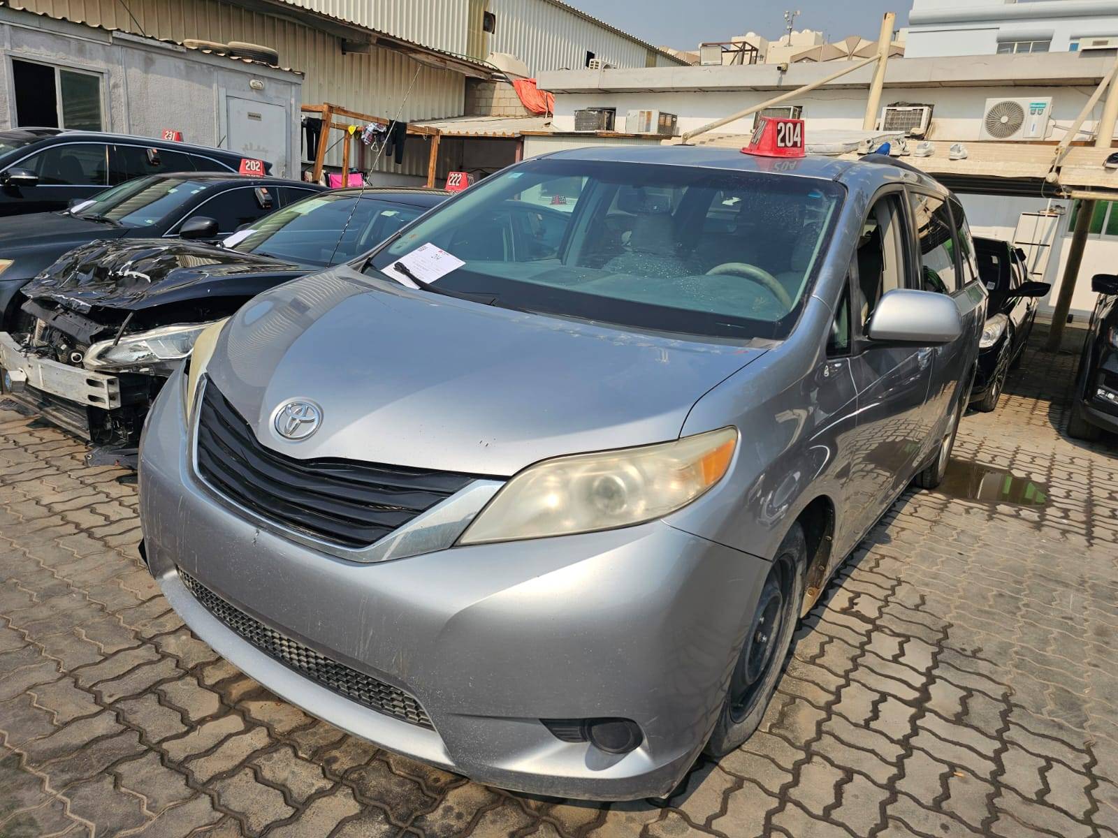 2011 TOYOTA SIENNA — 235808 Miles — Lot BS004926 — Main - Marhaba Auctions Used Cars - Image 3