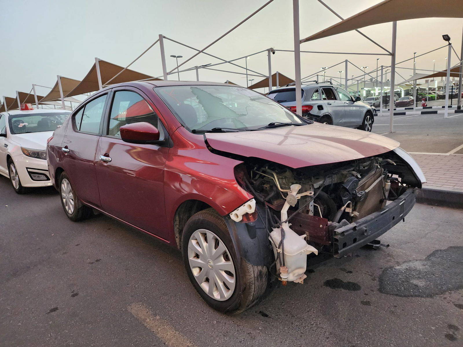 2017 NISSAN VERSA — 141079 Miles — Lot 39262980 — Souq - Marhaba Auctions Used Cars - Image 4