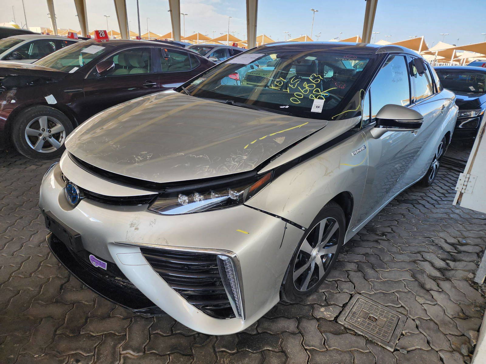 2019 TOYOTA MIRAI — 38454 Miles — Lot 37210540 - Marhaba Auctions Used Cars - Image 8
