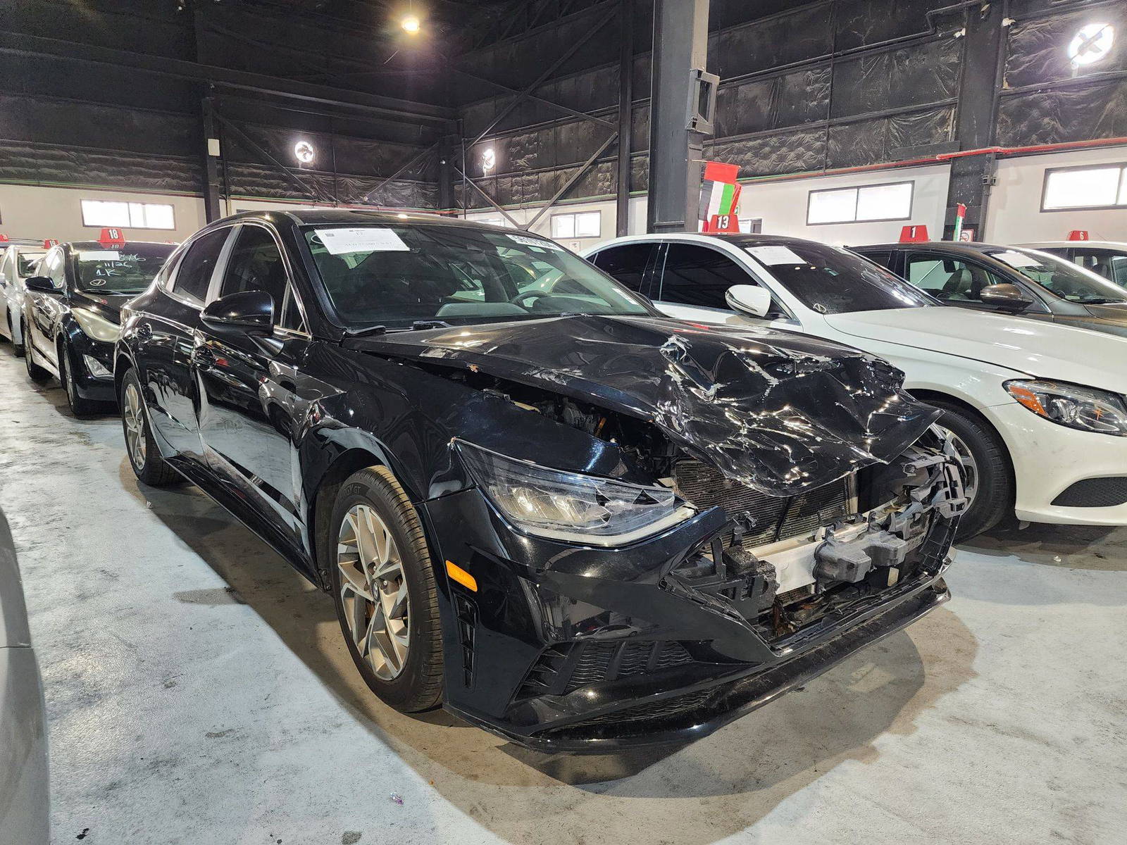 2021 HYUNDAI SONATA — 59012 Miles — Lot 56107204 — Al Quoz - Marhaba Auctions Used Cars - Image 6