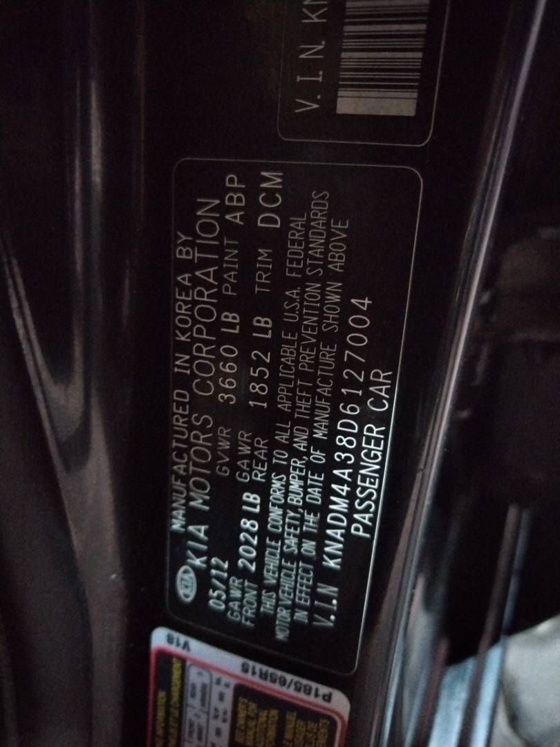 2013 KIA RIO — 161924 Miles — Lot 37487372 - Marhaba Auctions Used Cars - Image 11
