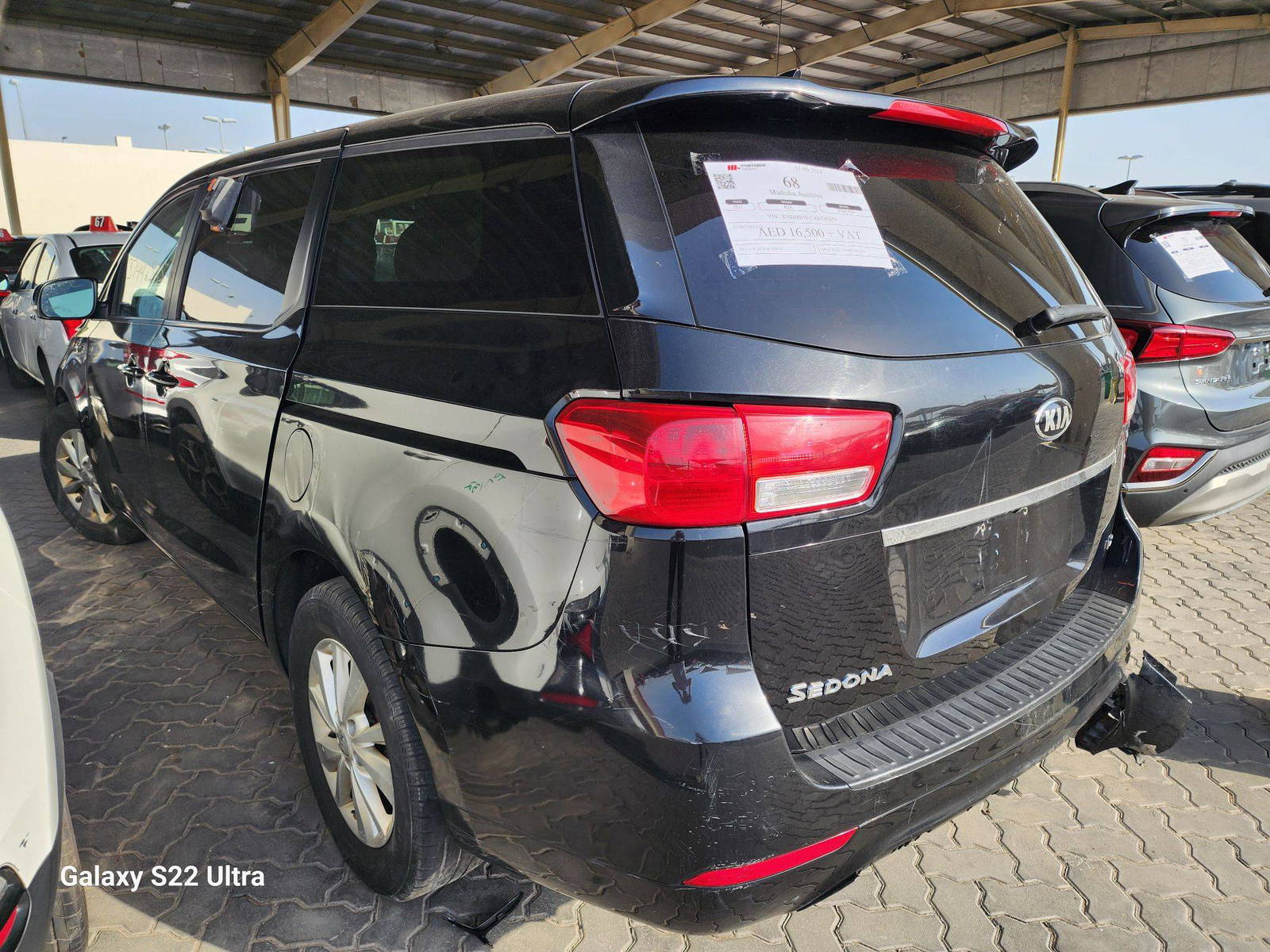 2017 KIA SEDONA — 194098 Miles — Lot 37442535 - Marhaba Auctions Used Cars - Image 3
