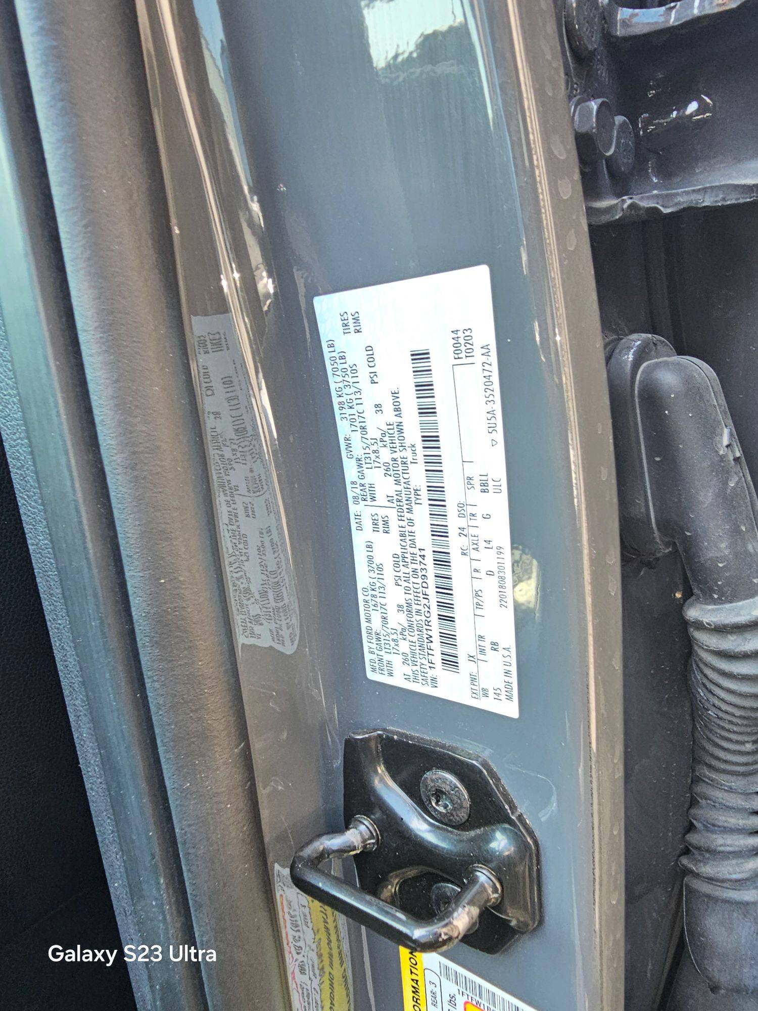 FORD F150 - Raptor 2018 - Marhaba Auction Used Cars - Image 11