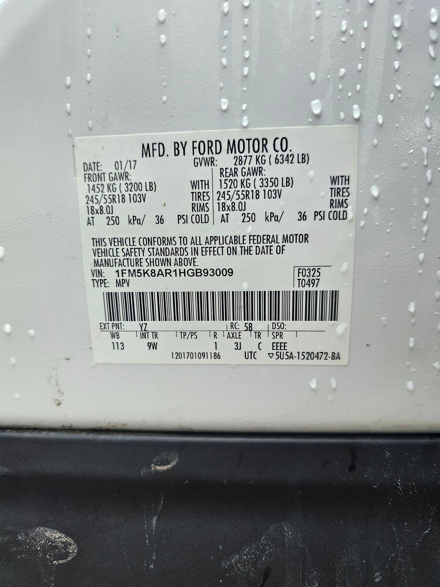 FORD EXPLORER 2017 - Marhaba Auction Used Cars - Image 9