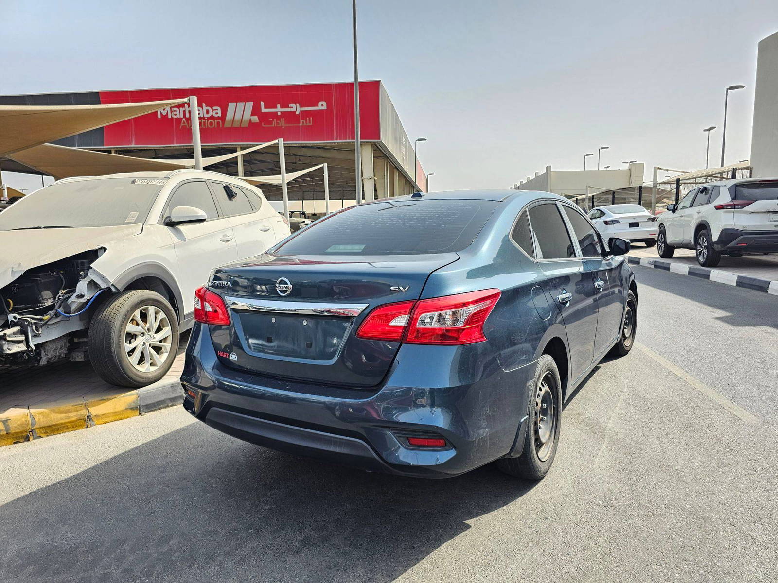 2017 NISSAN SENTRA — 146084 Miles — Lot 247026 — Souq - Marhaba Auctions Used Cars - Image 4