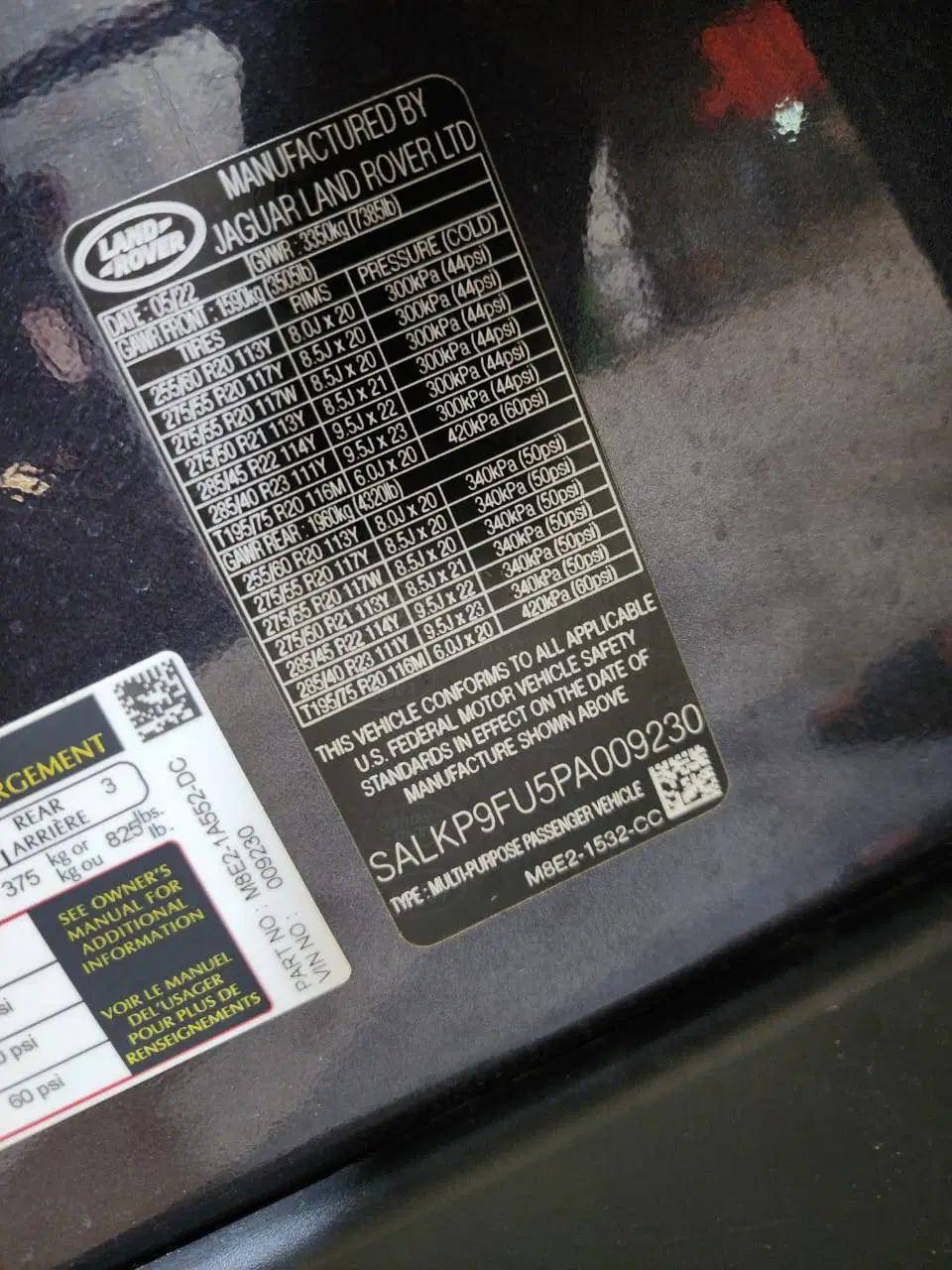 LAND ROVER RANGE ROVER 2023 - Marhaba Auction Used Cars - Image 11