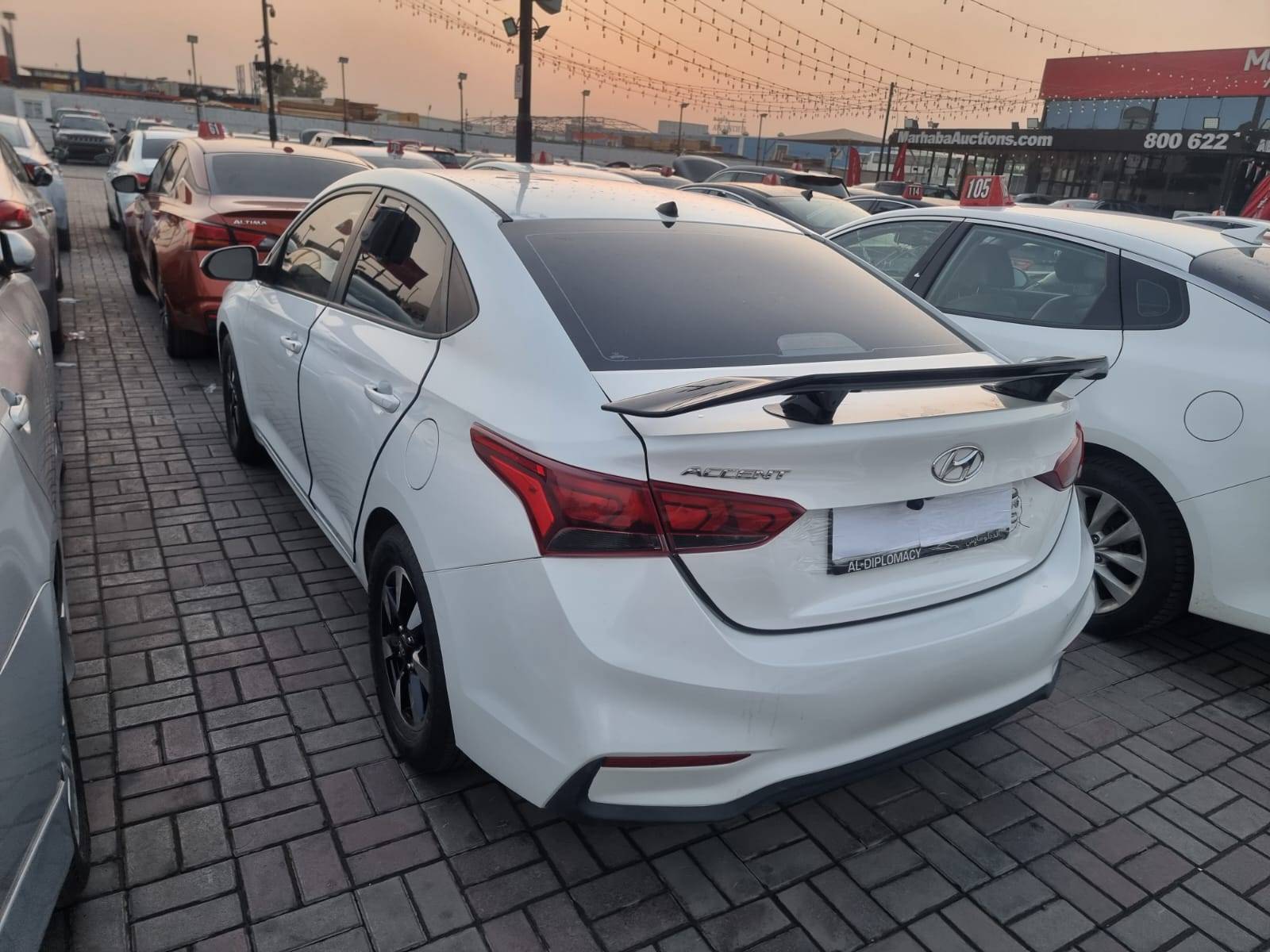 HYUNDAI ACCENT 2020 - Marhaba Auction Used Cars - Image 5