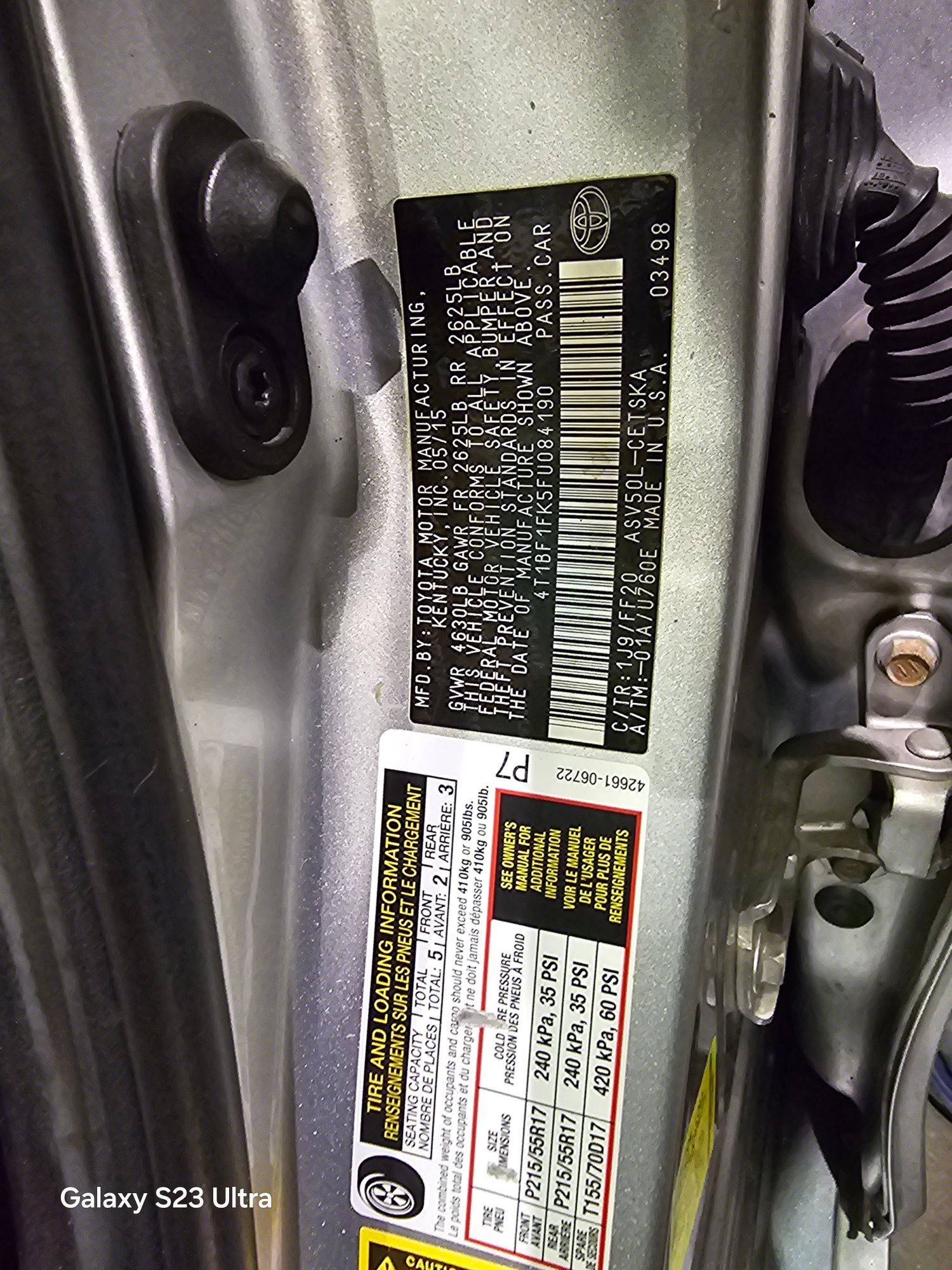 TOYOTA CAMRY 2015 - Marhaba Auction Used Cars - Image 10