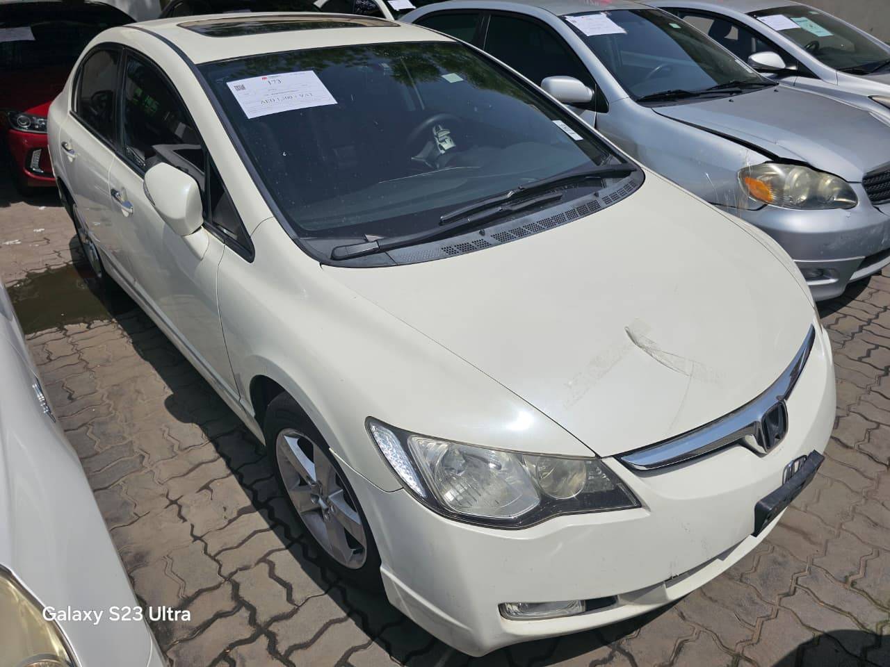 2007 HONDA CIVIC — 182784 KM — Lot 00350 — Main - Marhaba Auctions Used Cars - Image 3