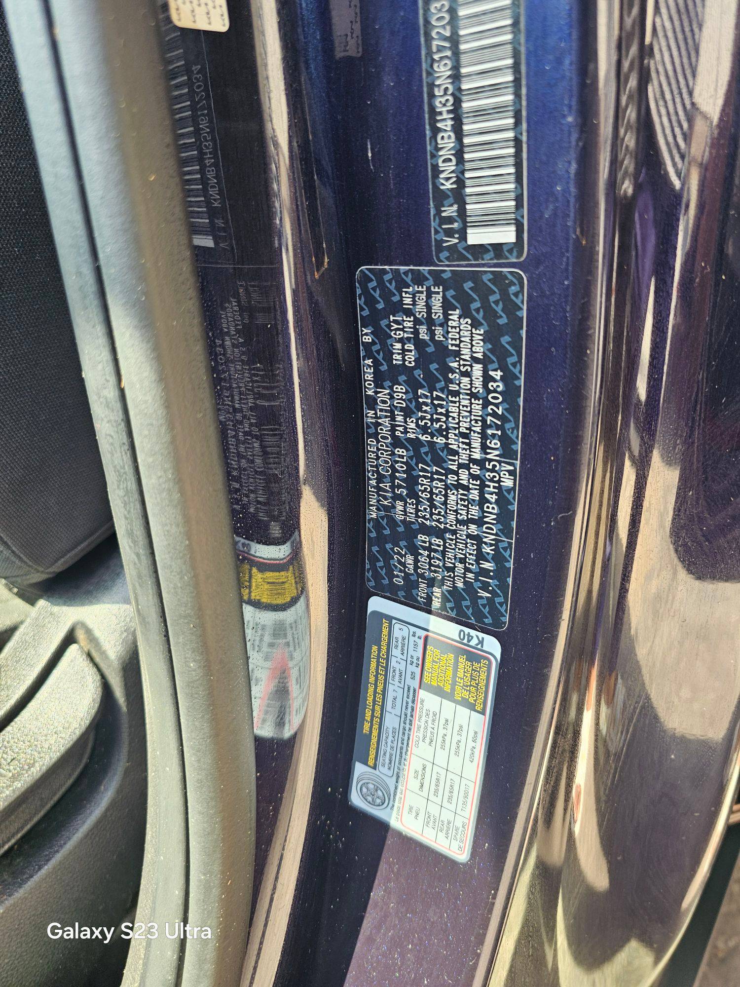 KIA CARNIVAL LX 2022 - Marhaba Auction Used Cars - Image 10