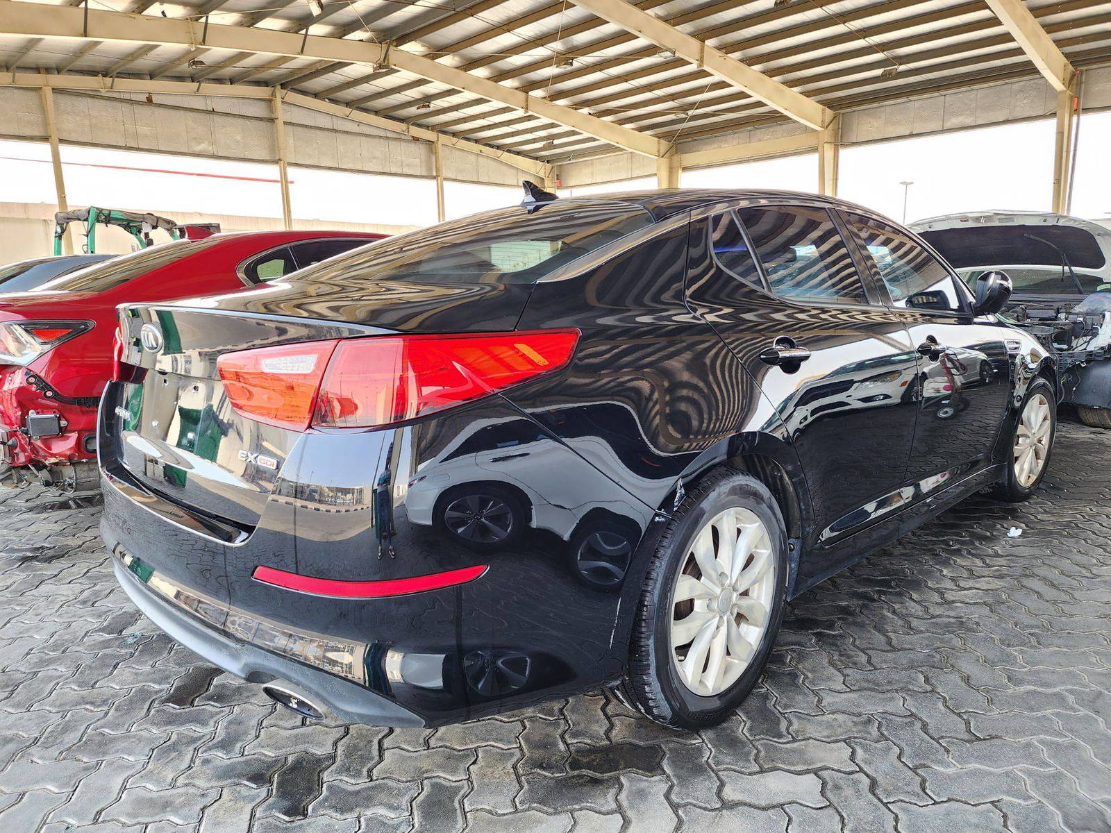 2015 KIA OPTIMA — 148400 Miles — Lot 39091482 — Souq - Marhaba Auctions Used Cars - Image 3