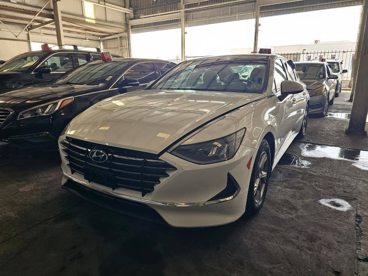 2021 HYUNDAI SONATA — 93300 KM — Lot H075946 — Main - Marhaba Auctions Used Cars - Image 5