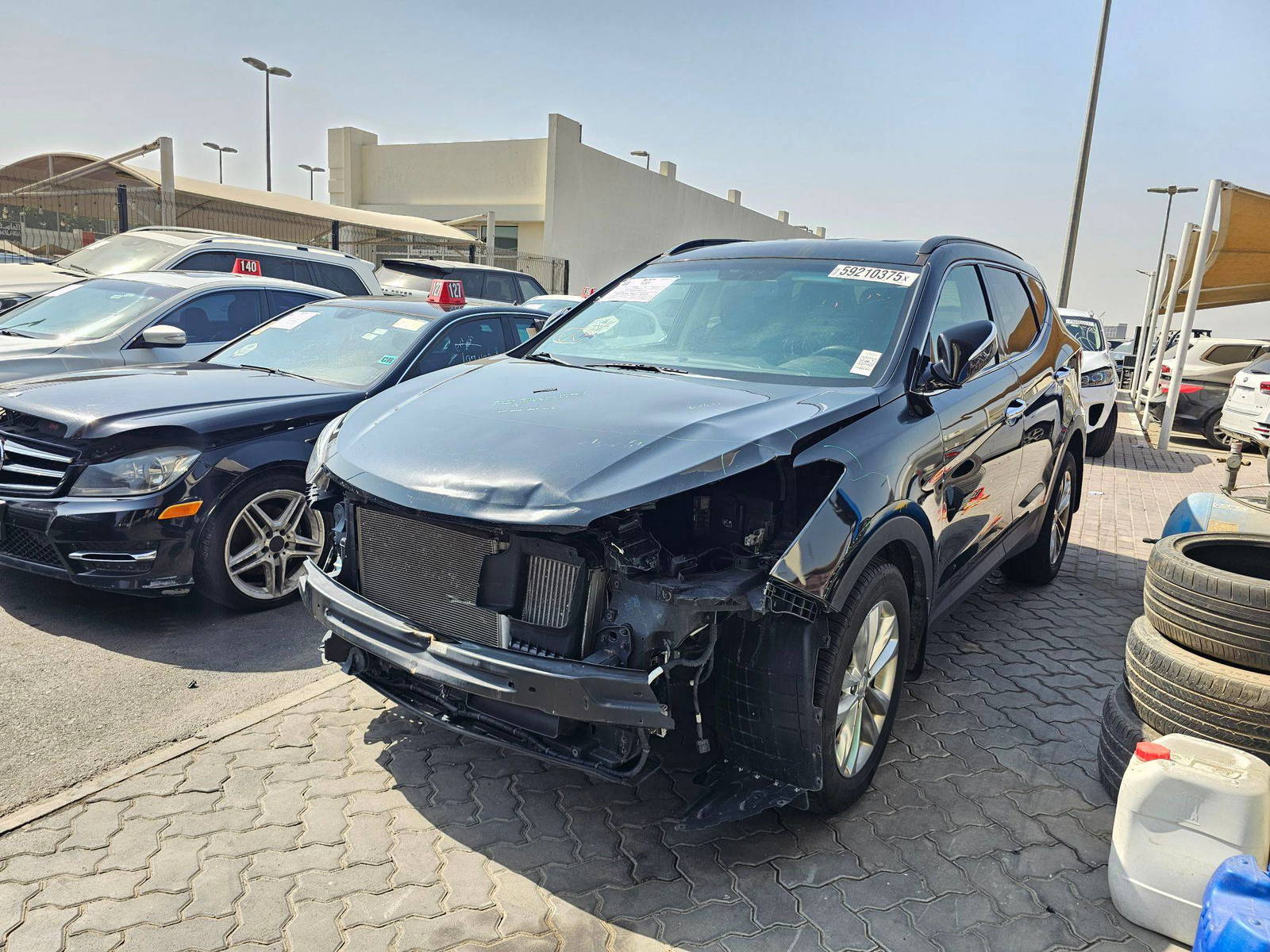 2017 HYUNDAI SANTA FE — 204785 Miles — Lot 59210375 — Souq - Marhaba Auctions Used Cars - Image 5