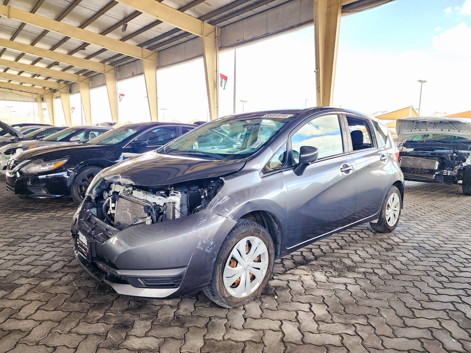 2017 NISSAN VERSA NOTE — 101126 Miles — Lot 55491914 — Souq - Marhaba Auctions Used Cars - Image 5
