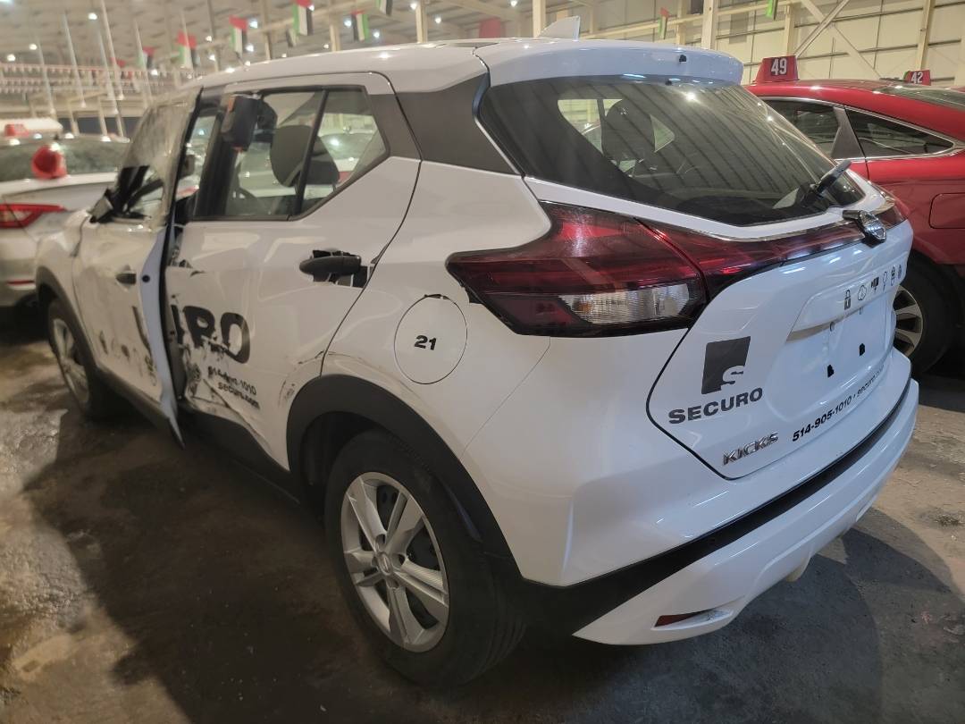 2021 NISSAN KICKS — 20738 Miles — Lot L488499 - Marhaba Auctions Used Cars - Image 3