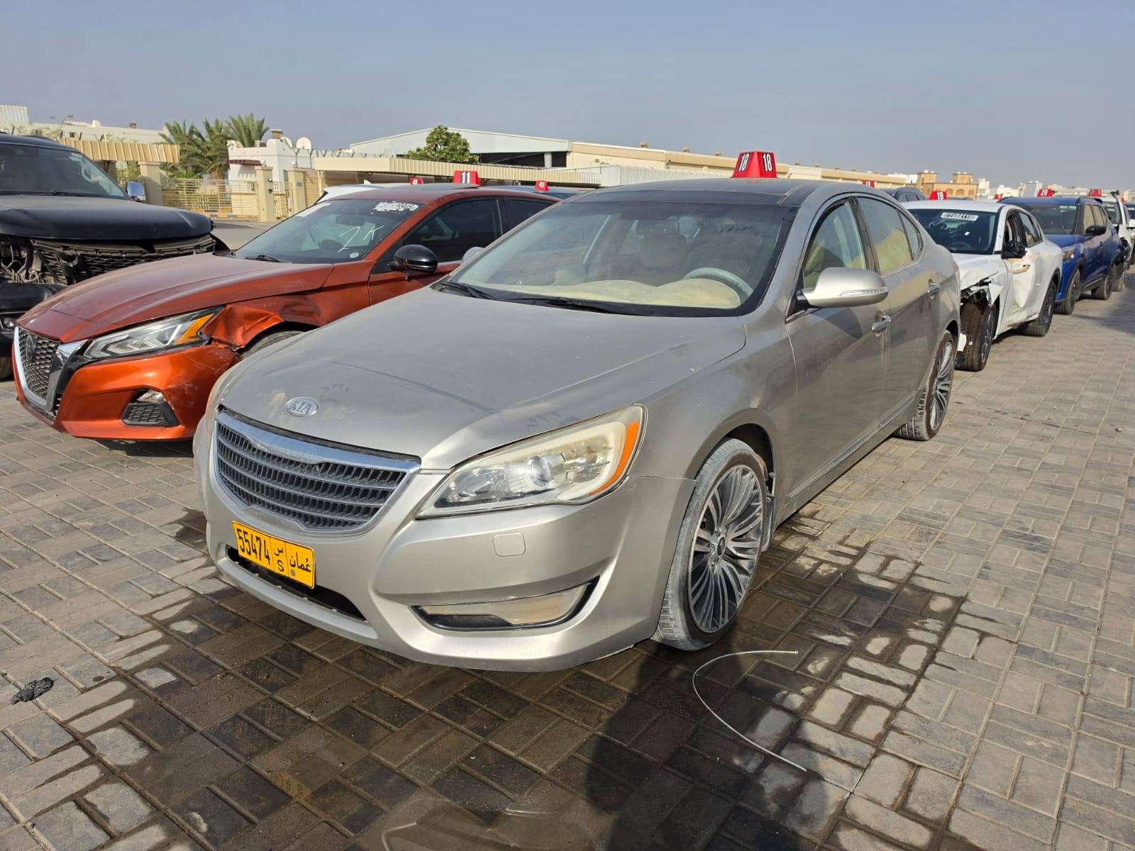 2012 KIA CADENZA — 159000 KM — Lot 091957 - Marhaba Auctions Used Cars - Image 4