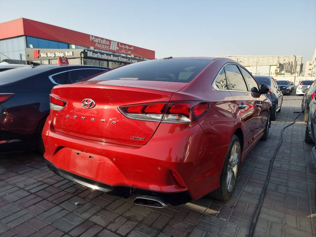 2018 HYUNDAI SONATA — 68540 Miles — Lot 214587 — Ind. 12 - Marhaba Auctions Used Cars - Image 4