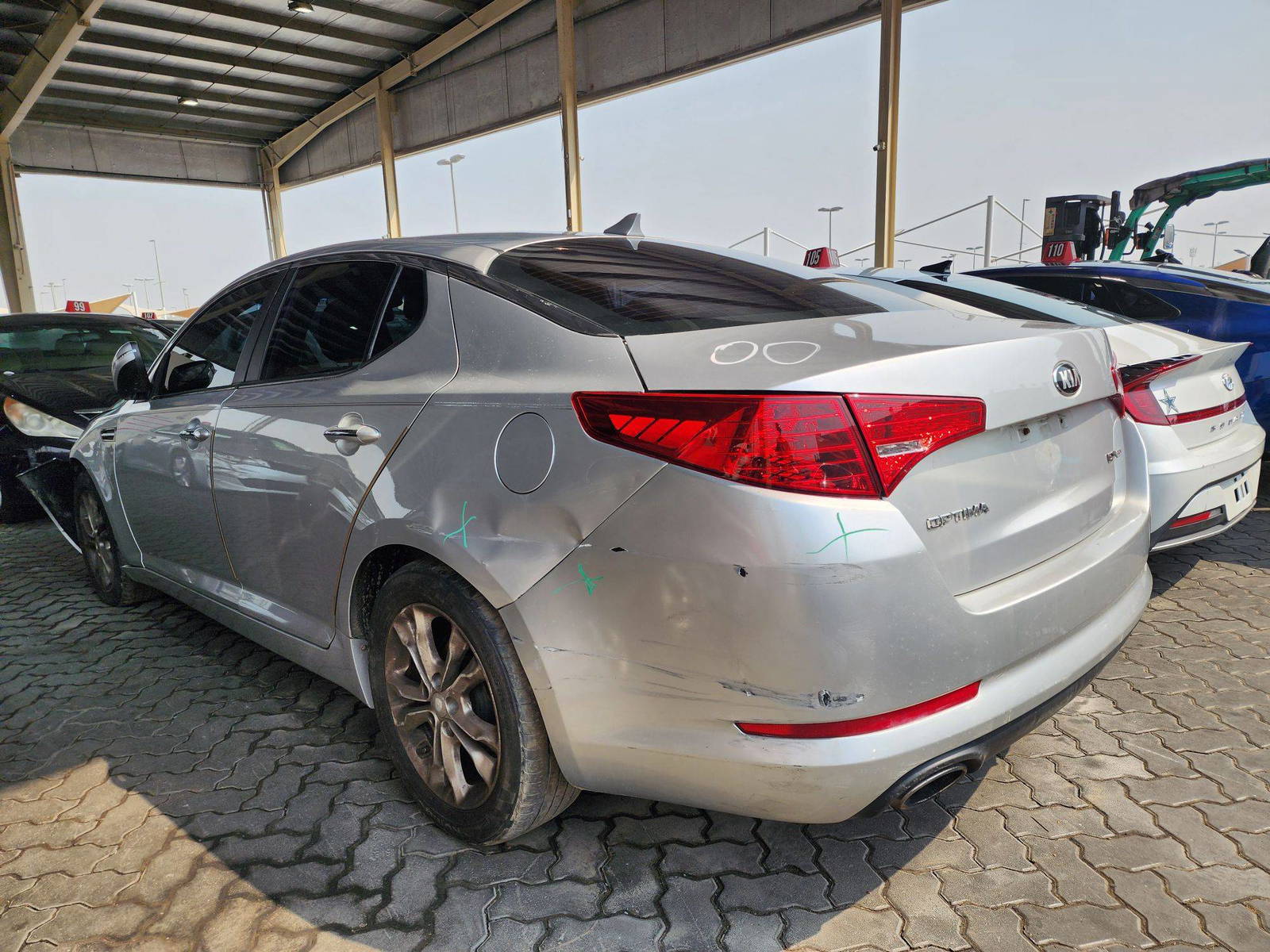 2013 KIA OPTIMA — 184735 Miles — Lot 43419 — Souq - Marhaba Auctions Used Cars - Image 4