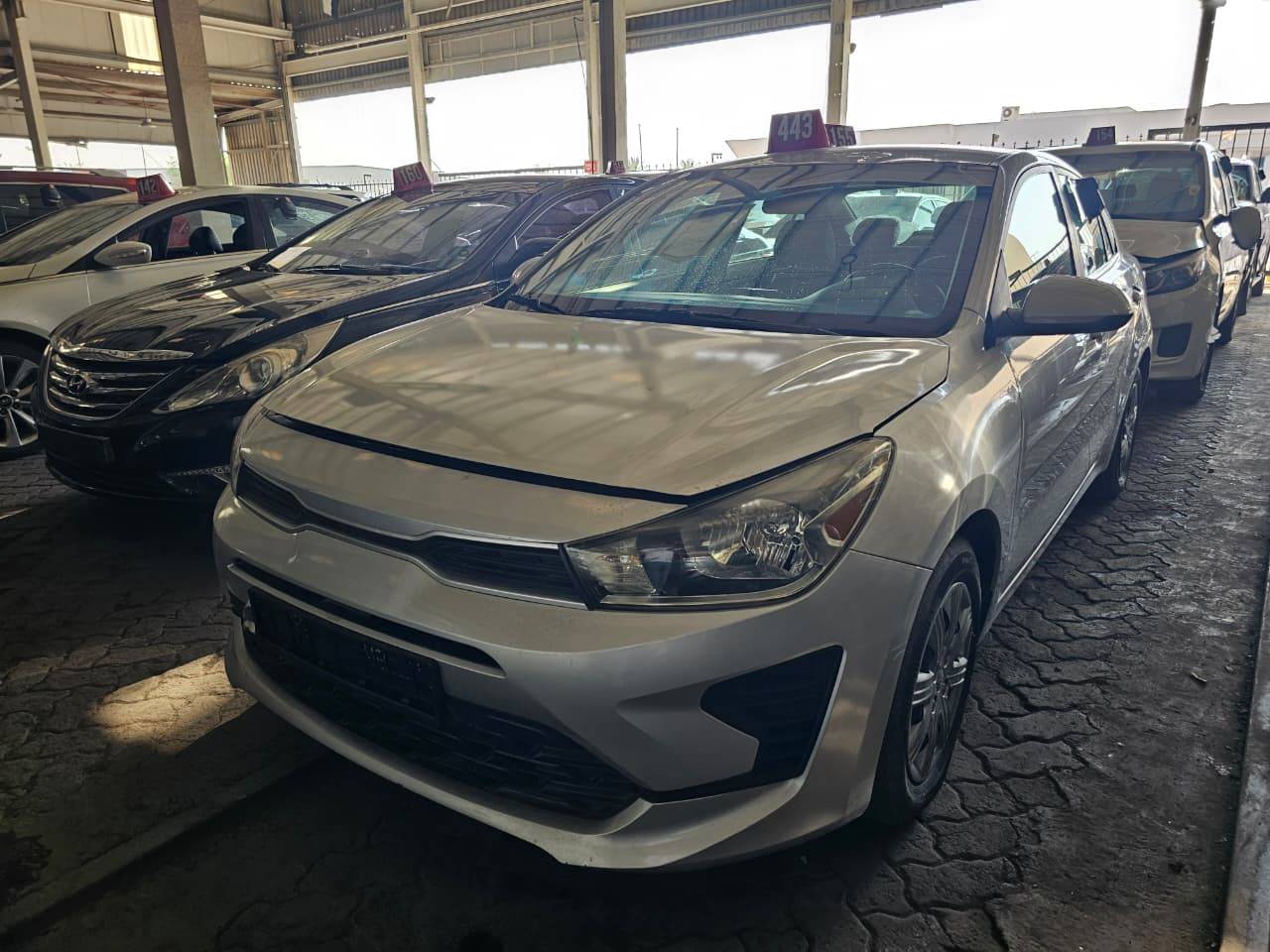 2022 KIA RIO — sold — 52023 Miles — Lot E431340 — Main - Marhaba Auctions Used Cars - Image 3