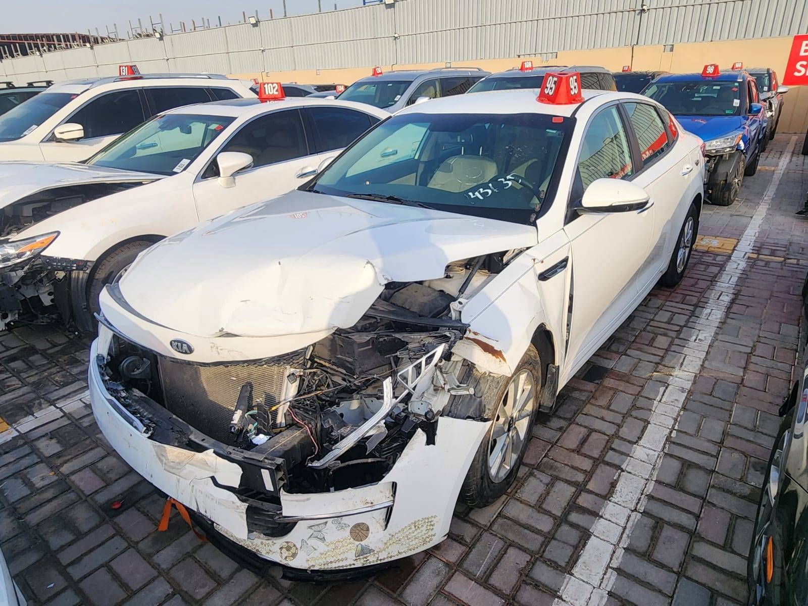 2017 KIA OPTIMA — 117229 Miles — Lot 93849345 - Marhaba Auctions Used Cars - Image 4