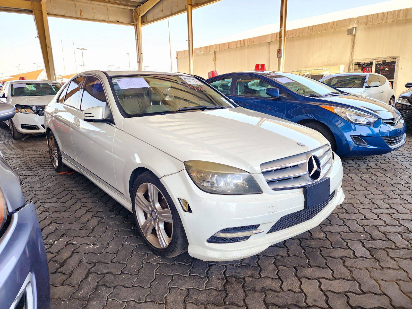 2011 MERCEDES BENZ C 350 — 165746 Miles — Lot GB4BF531712 — Souq - Marhaba Auctions Used Cars - Image 4