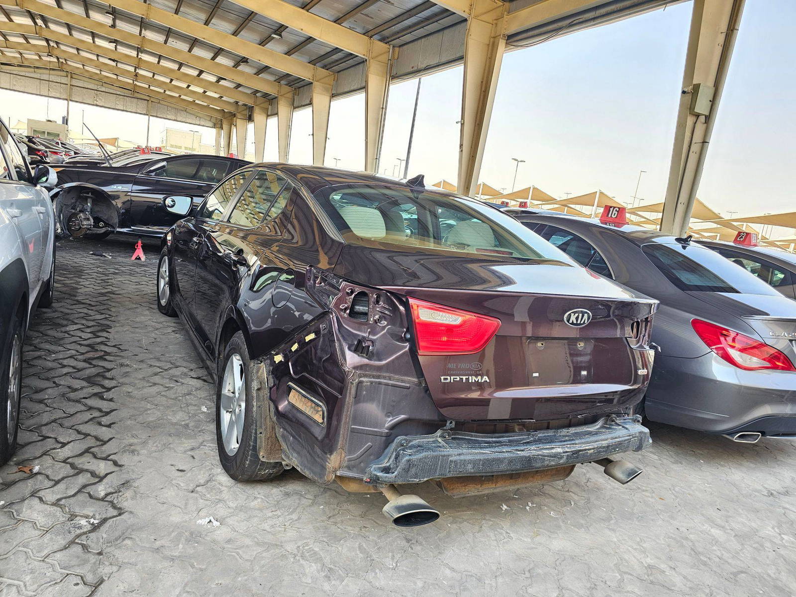 2015 KIA OPTIMA — 214935 Miles — Lot G449378 — Souq - Marhaba Auctions Used Cars - Image 5