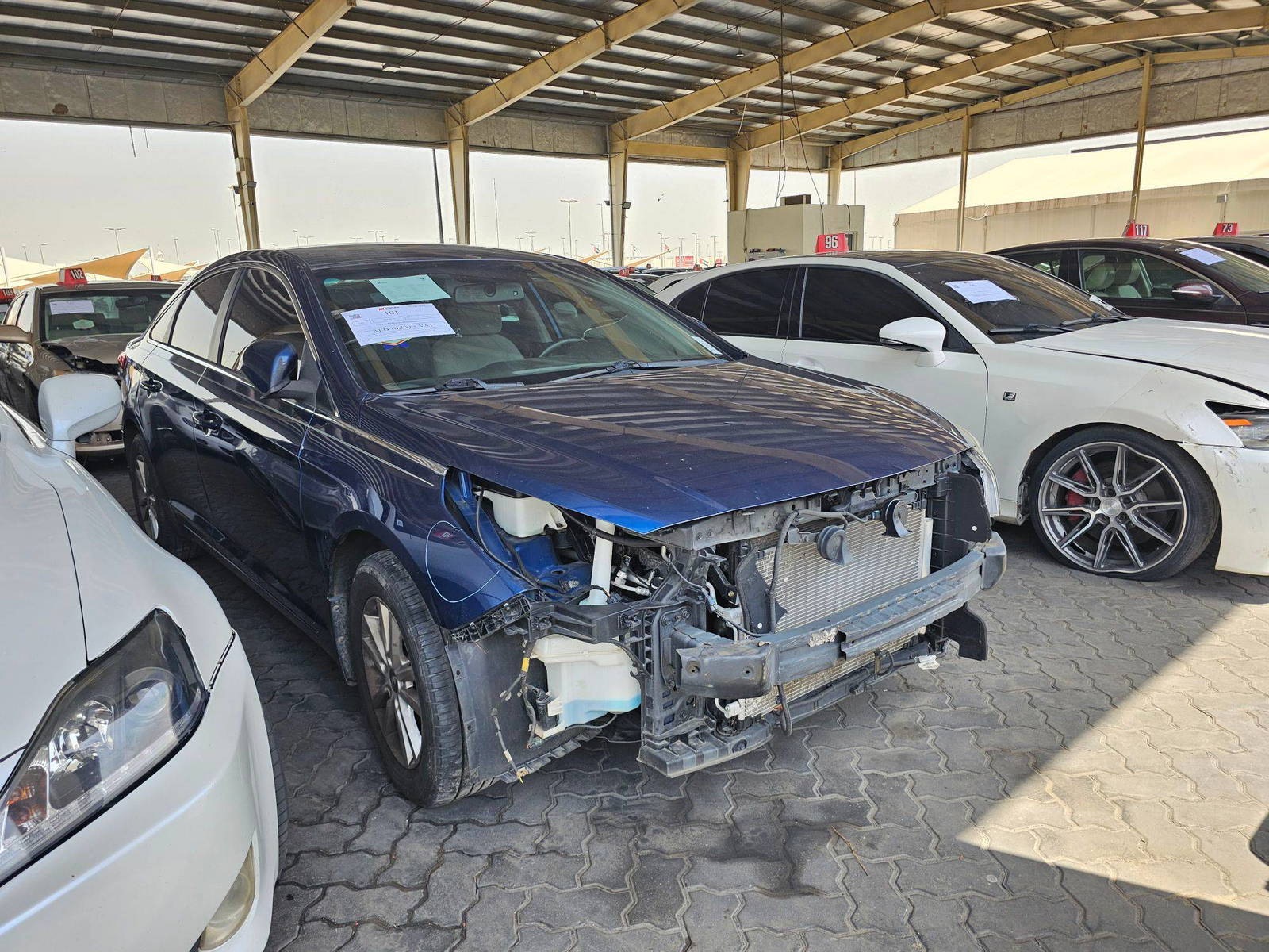 HYUNDAI SONATA 2015 - Marhaba Auction Used Cars - Image 5