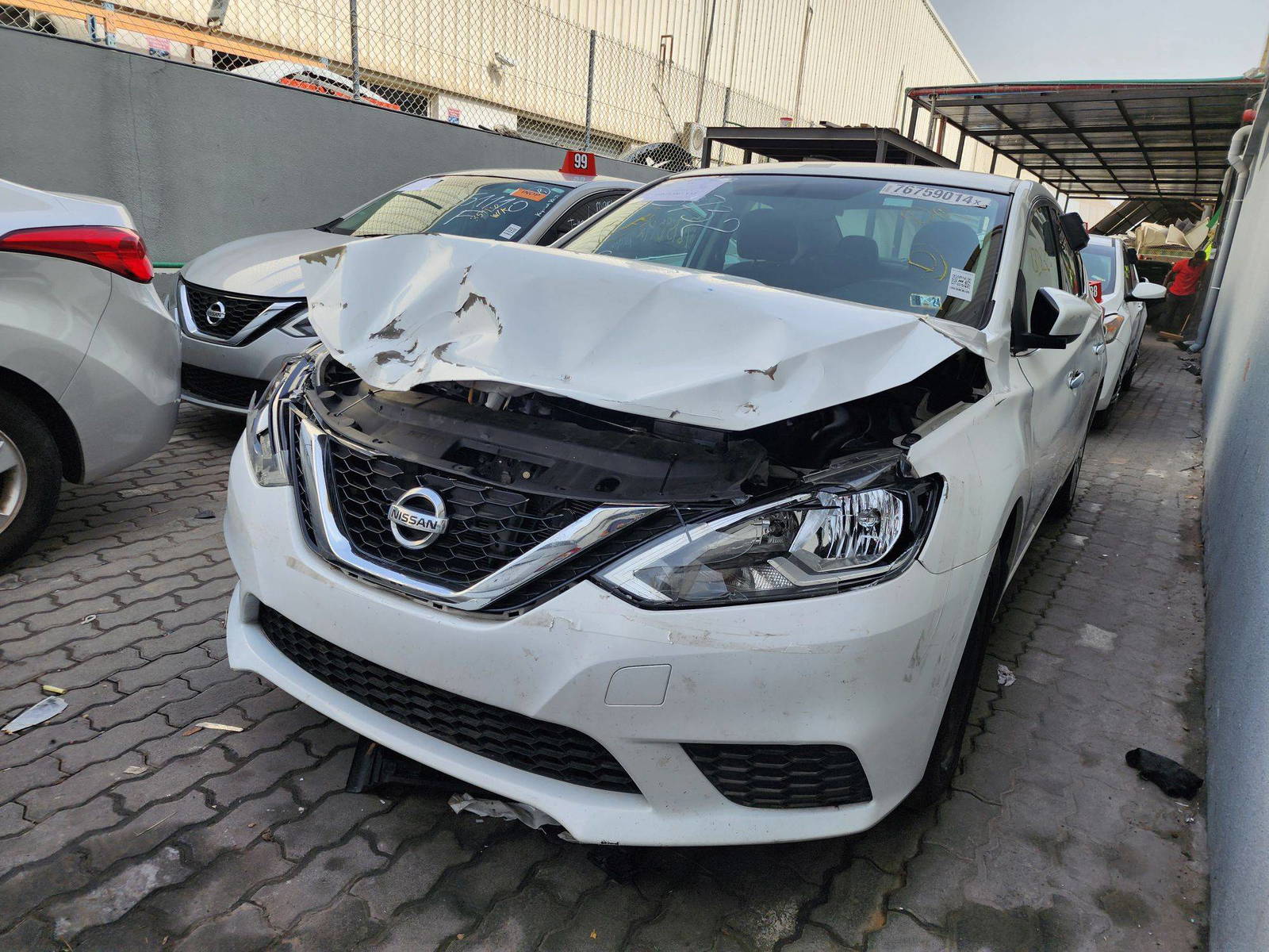 2017 NISSAN SENTRA — 132832 Miles — Lot 76759014 — Al Quoz - Marhaba Auctions Used Cars - Image 6