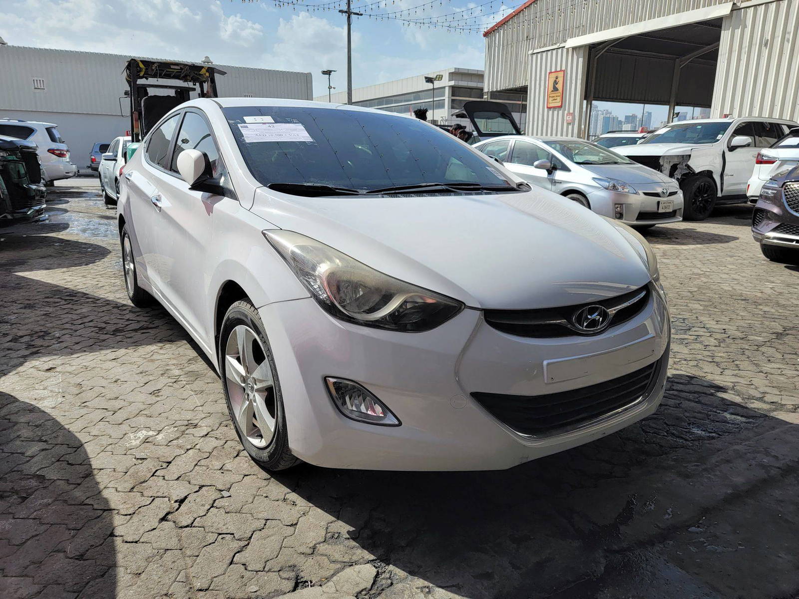 2012 HYUNDAI AVANTE — 169753 KM — Lot 215487 — Main - Marhaba Auctions Used Cars - Image 4