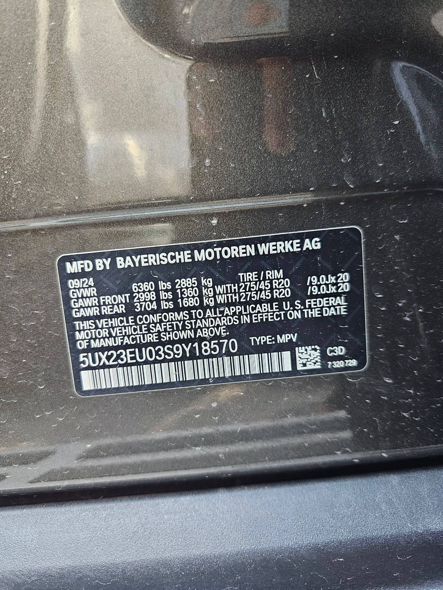 BMW X5 XDRIVE40I 2025 - Marhaba Auction Used Cars - Image 11