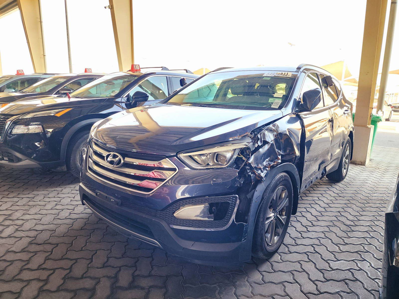 2016 HYUNDAI SANTA FE — 71878 Miles — Lot 7GG331057 — Ind. 12 - Marhaba Auctions Used Cars - Image 4