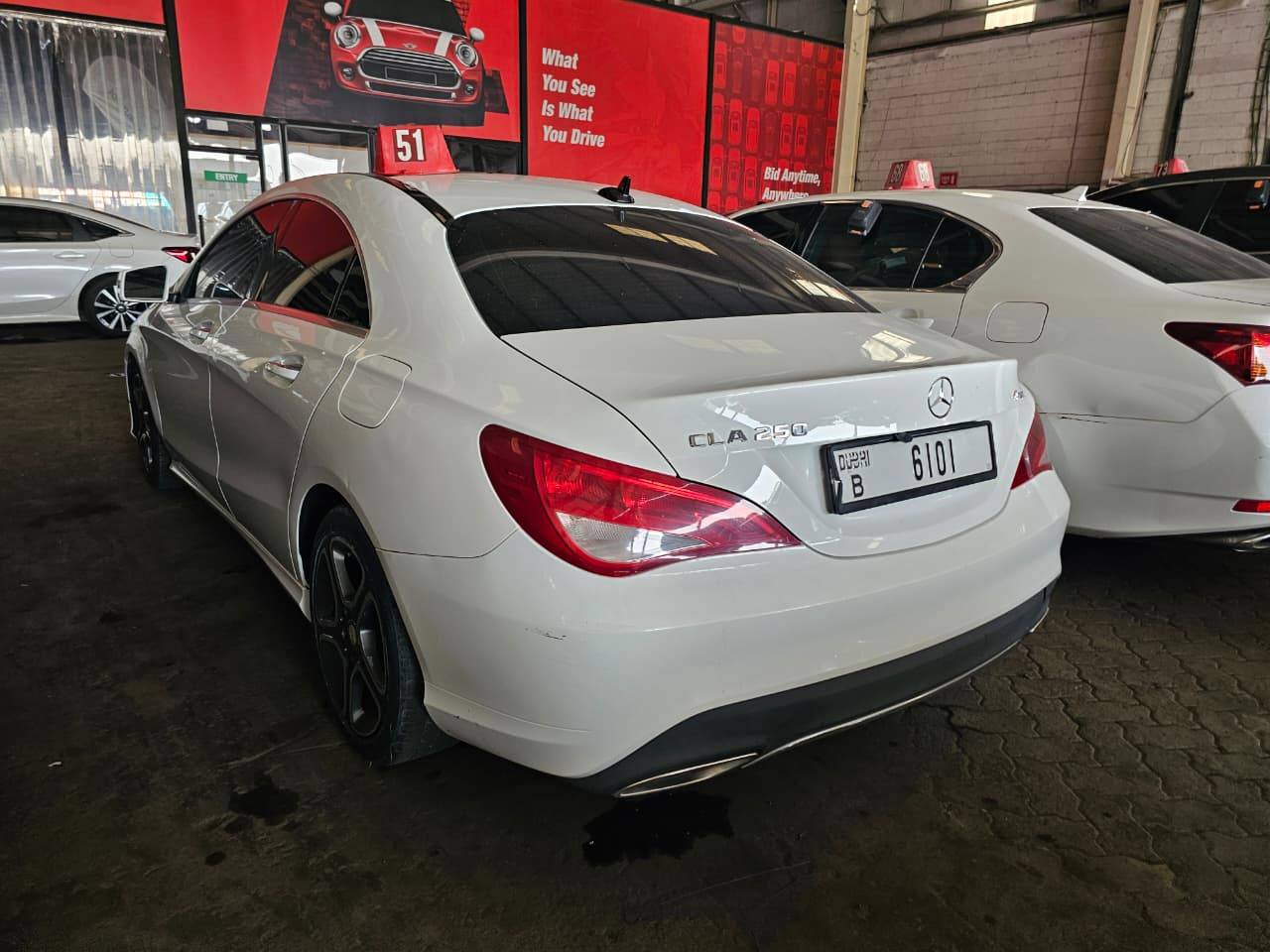 2019 MERCEDES BENZ CLA 250 — 126285 KM — Lot N723352 — Main - Marhaba Auctions Used Cars - Image 3