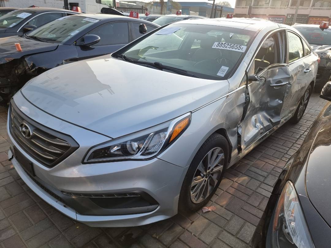 2017 HYUNDAI SONATA — 103237 Miles — Lot 1235478 — Ind. 12 - Marhaba Auctions Used Cars - Image 3