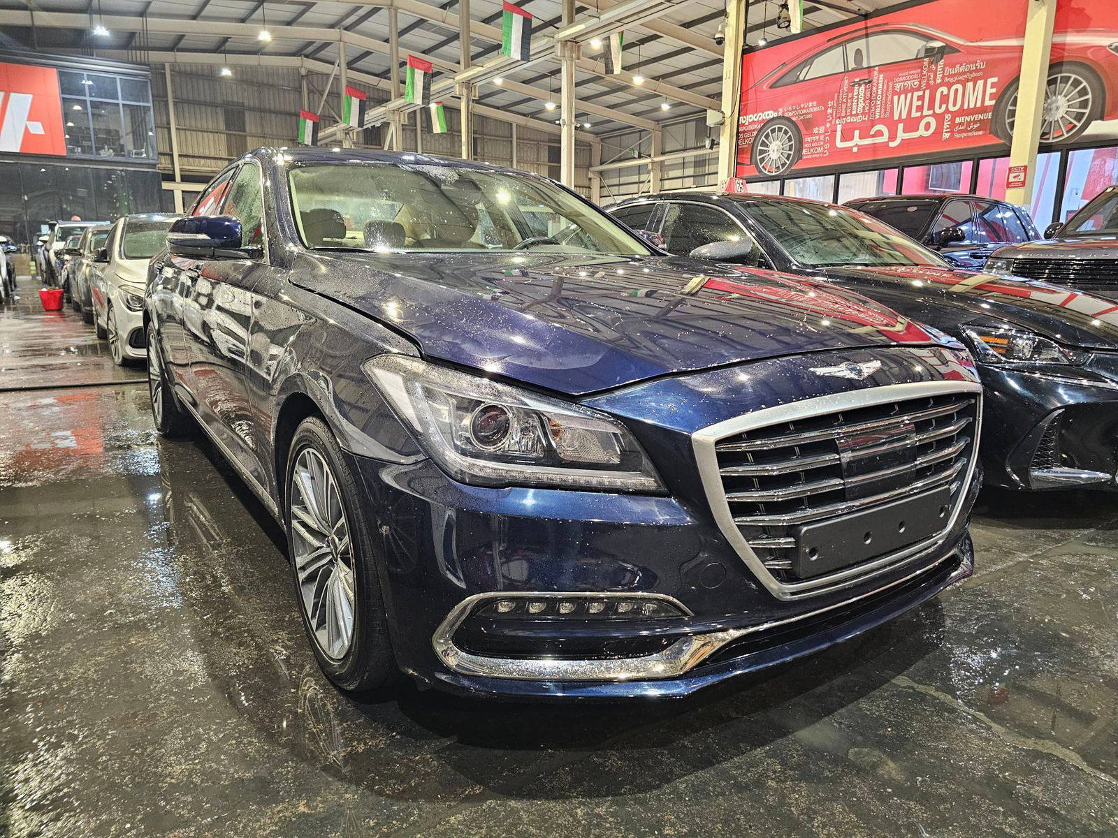 2019 GENESIS G80 — 38703 Miles — Lot KU290369 — Main - Marhaba Auctions Used Cars - Image 3