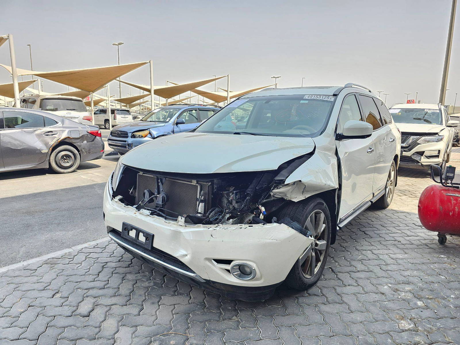 2015 NISSAN PATHFINDER — 158205 Miles — Lot M5FC608893 — Souq - Marhaba Auctions Used Cars - Image 5