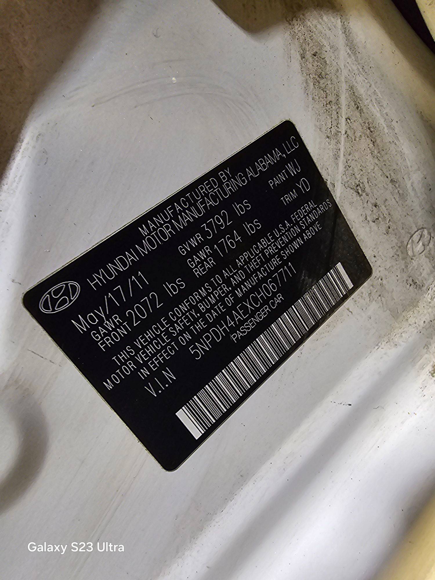 HYUNDAI ELANTRA 2012 - Marhaba Auction Used Cars - Image 8