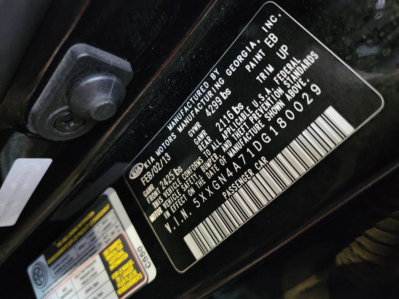 KIA OPTIMA 2013 - Marhaba Auction Used Cars - Image 11