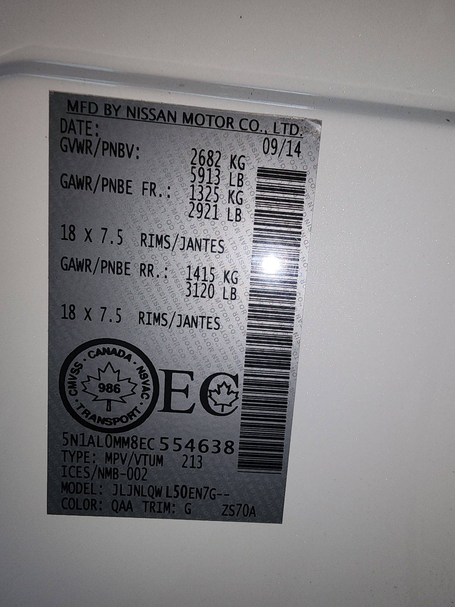 INFINITI QX60 2014 - Marhaba Auction Used Cars - Image 11