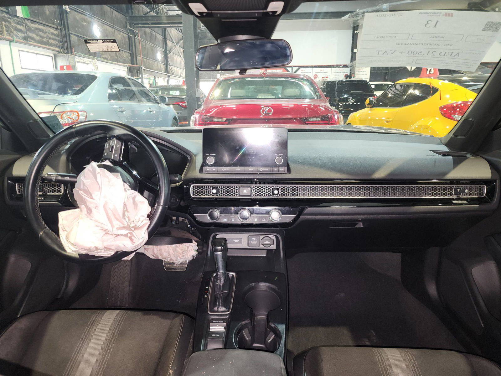 HONDA CIVIC SPORT 2022 - Marhaba Auction Used Cars - Image 8