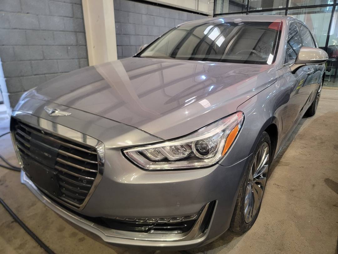 2018 GENESIS G90 — 84934 Miles — Lot 6JU046451 — Main - Marhaba Auctions Used Cars - Image 3