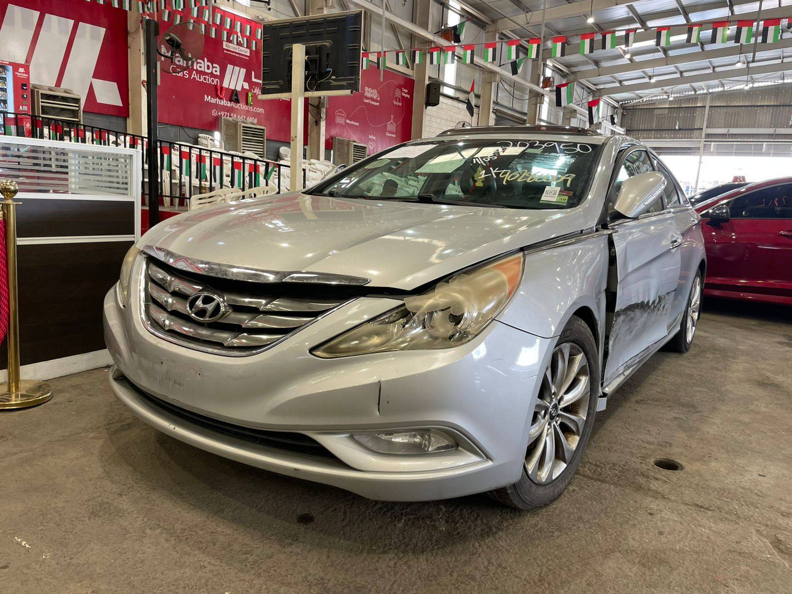 2011 HYUNDAI SONATA — 112442 Miles — Lot 203950 — Main - Marhaba Auctions Used Cars - Image 4