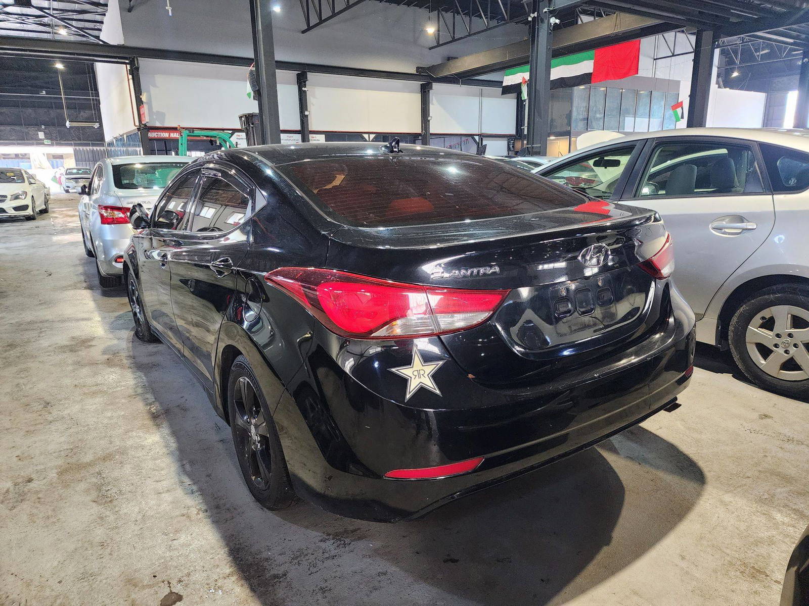 2016 HYUNDAI ELANTRA — 153669 Miles — Lot U490539 — Al Quoz - Marhaba Auctions Used Cars - Image 6